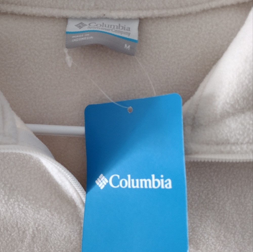 NWT Columbia Womens size M Medium Fleece zip up jacket - Picture 2 of 10